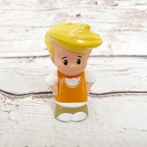 LITTLE PEOPLE Vintage Blonde Boy Figure